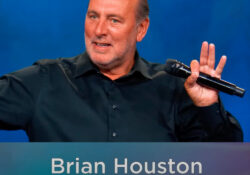 Brian Houston at James River Assembly, August 2022