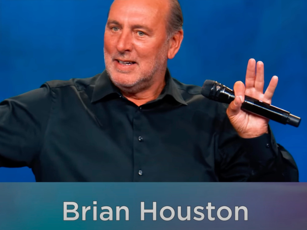 Brian Houston at James River Assembly, August 2022
