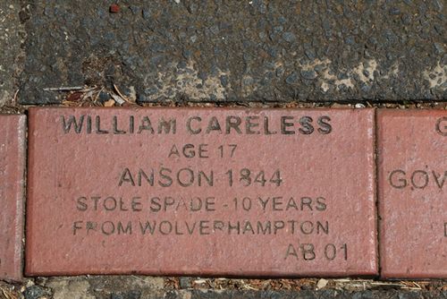 Campbell Town convict brick memorial