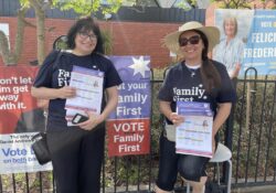 Family First volunteers 2021 Vic Election