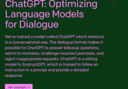 Chat GPT screenshot