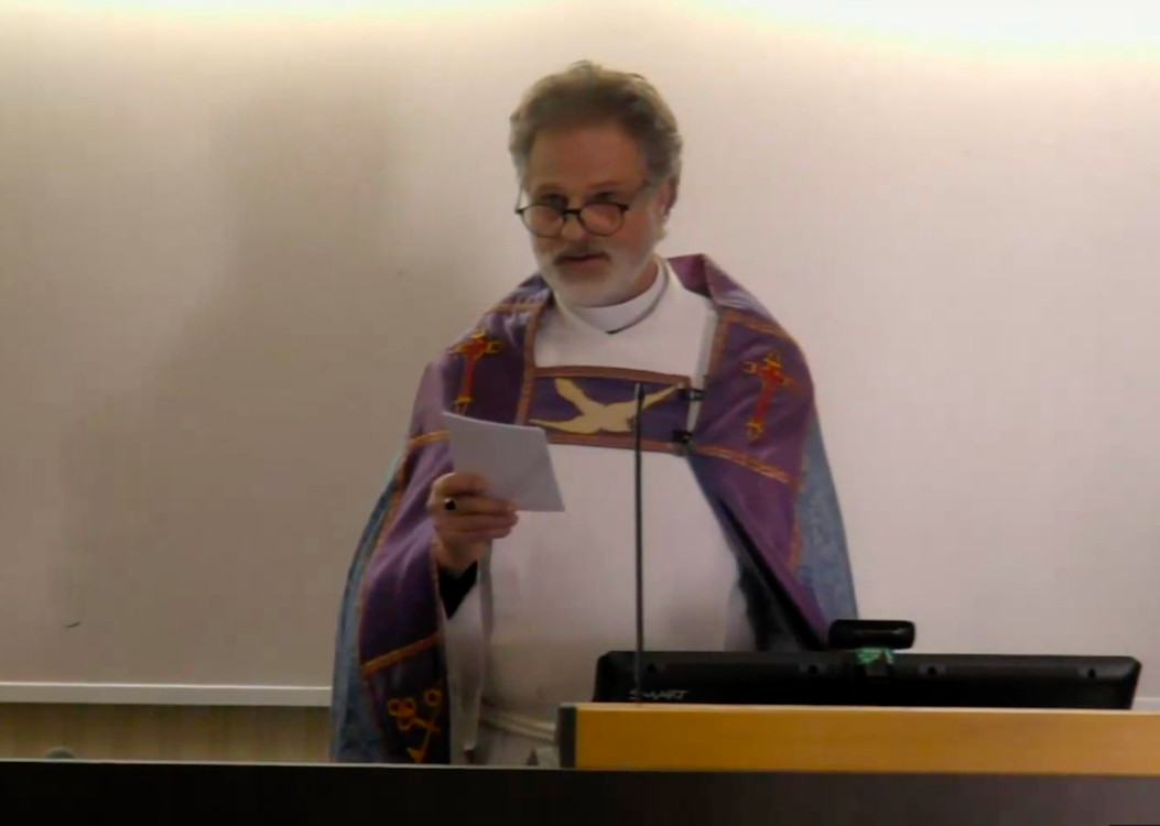 Prof Thomas Fudge lecturing on John Chapman