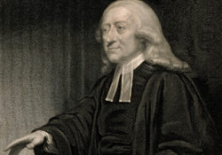 John Wesley. Engraving by J. Thomson after J. Jackson. (detail)