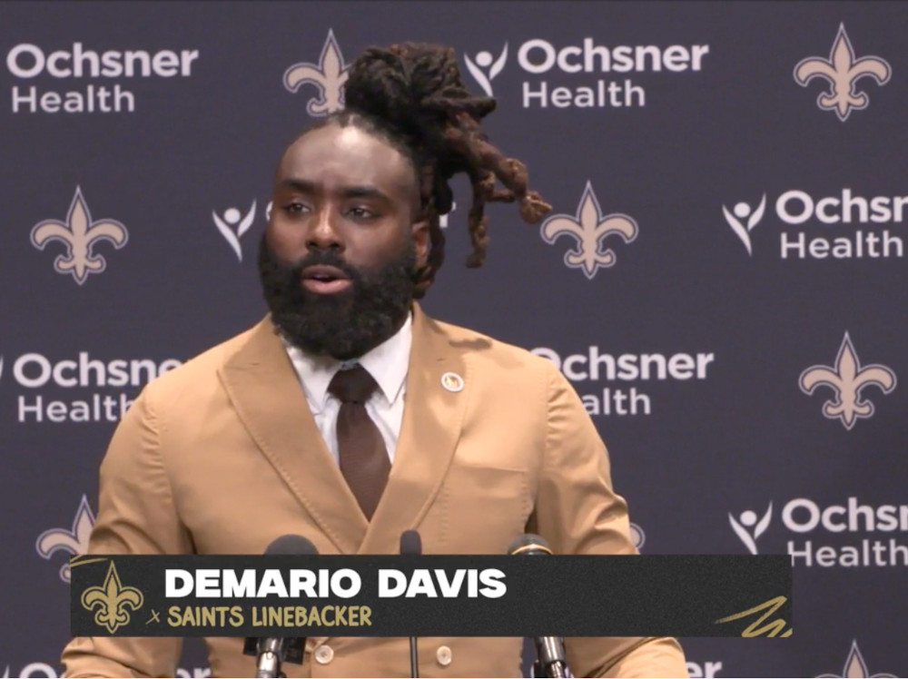 Footballer Demario Davis