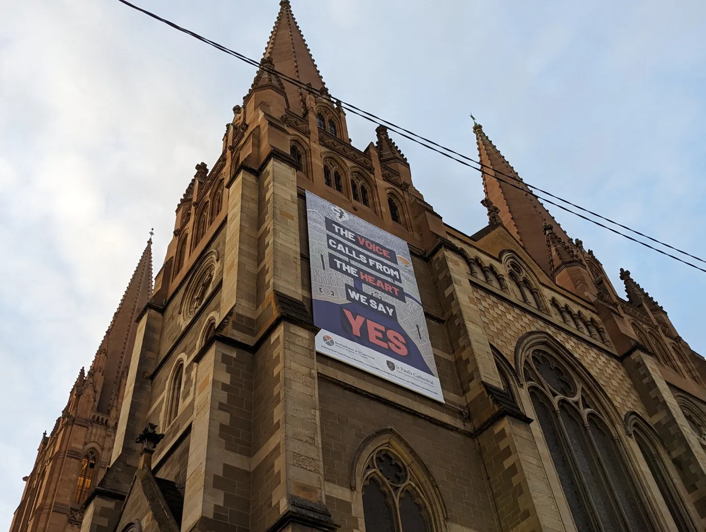 St Pauls Cathedral Melbourne says YES