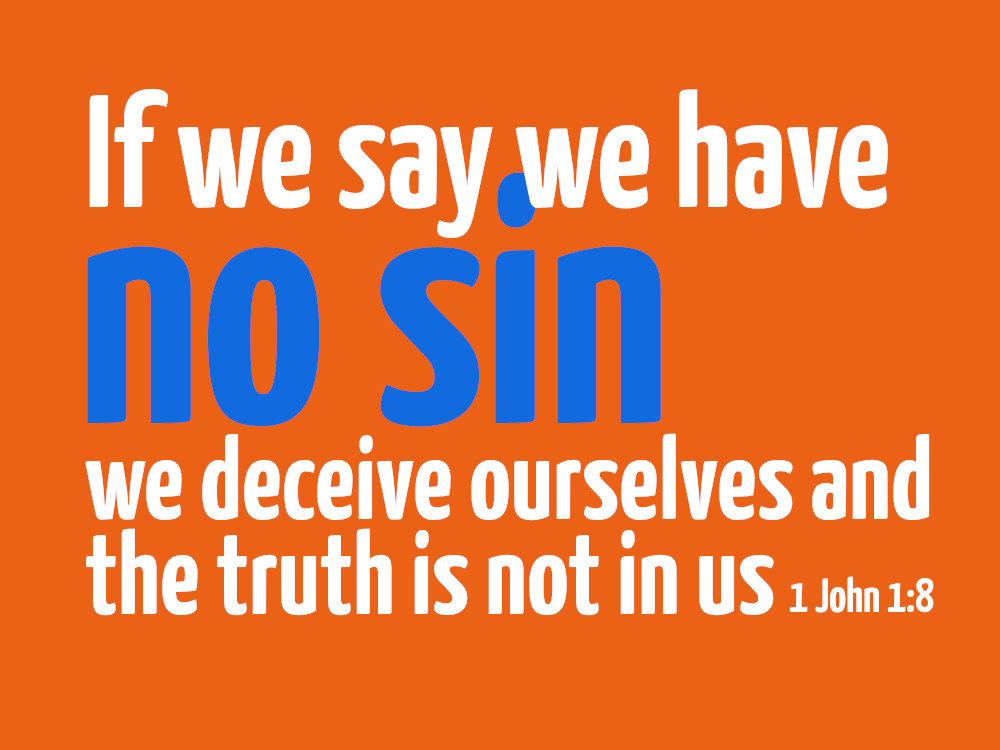 1 John 1:8