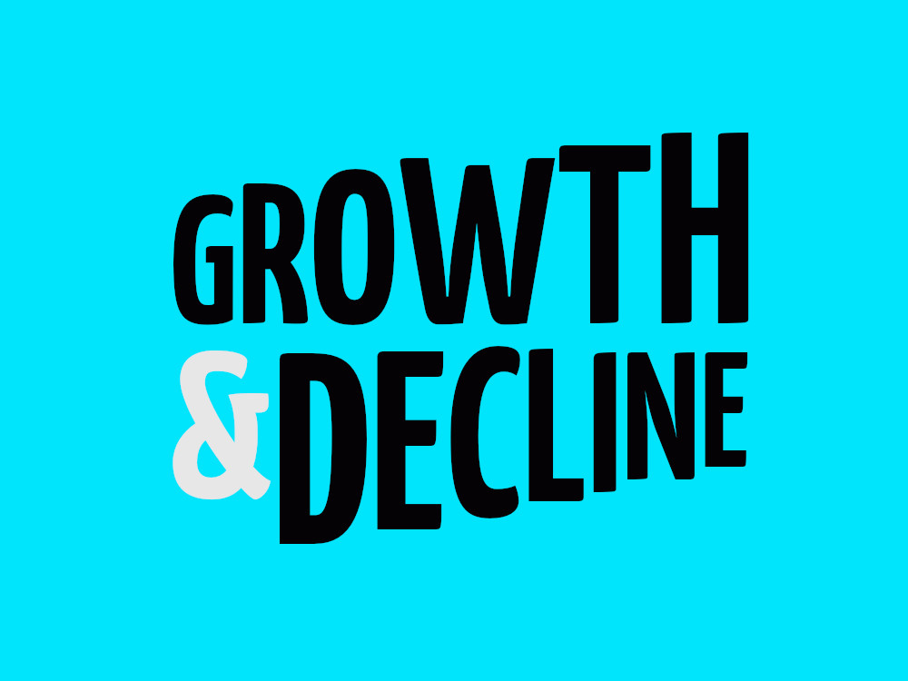 Growth and decline