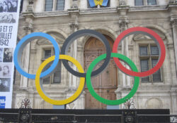 Paris Olympic Rings Hôtel de Ville