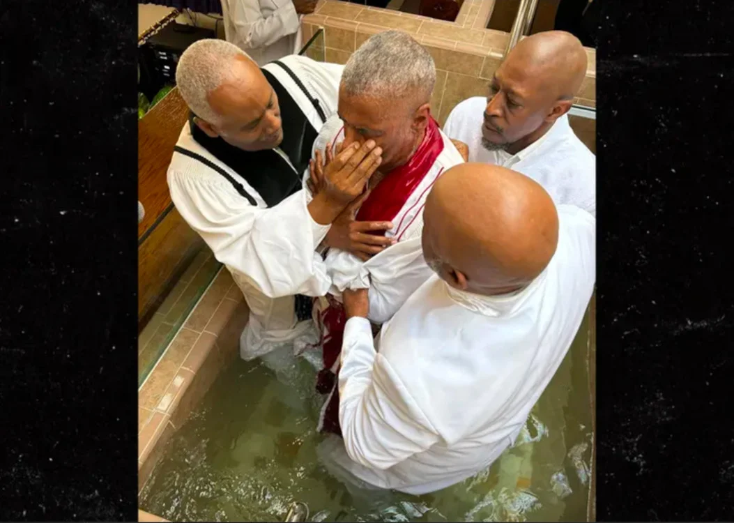 Denzil Washington Baptism