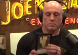 Joe Rogan with papyrus