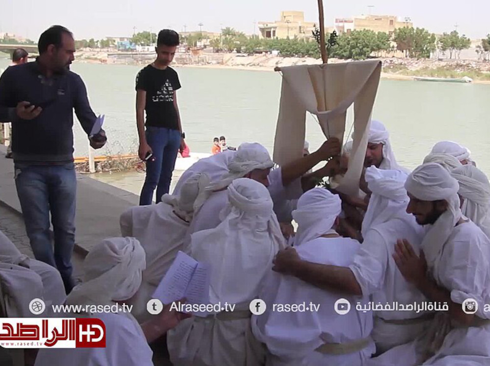 Mandaeans celebrating the_Creation Day Iraq