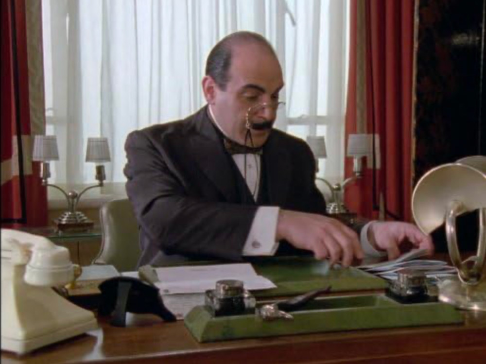 David Suchet as Hercule Poirot