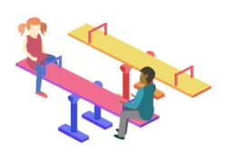 see saw