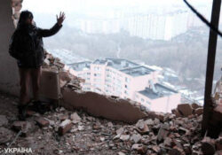 Destruction in Kyiv