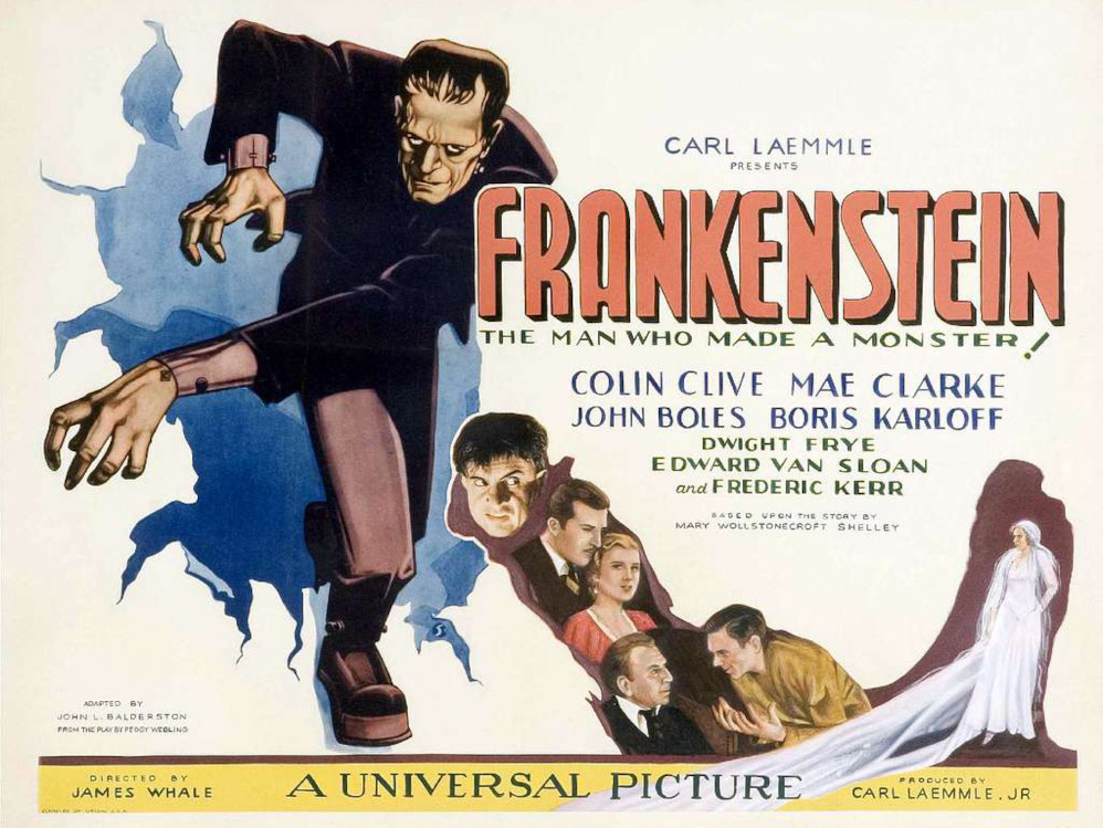 Frankenstein 1931 movie poster