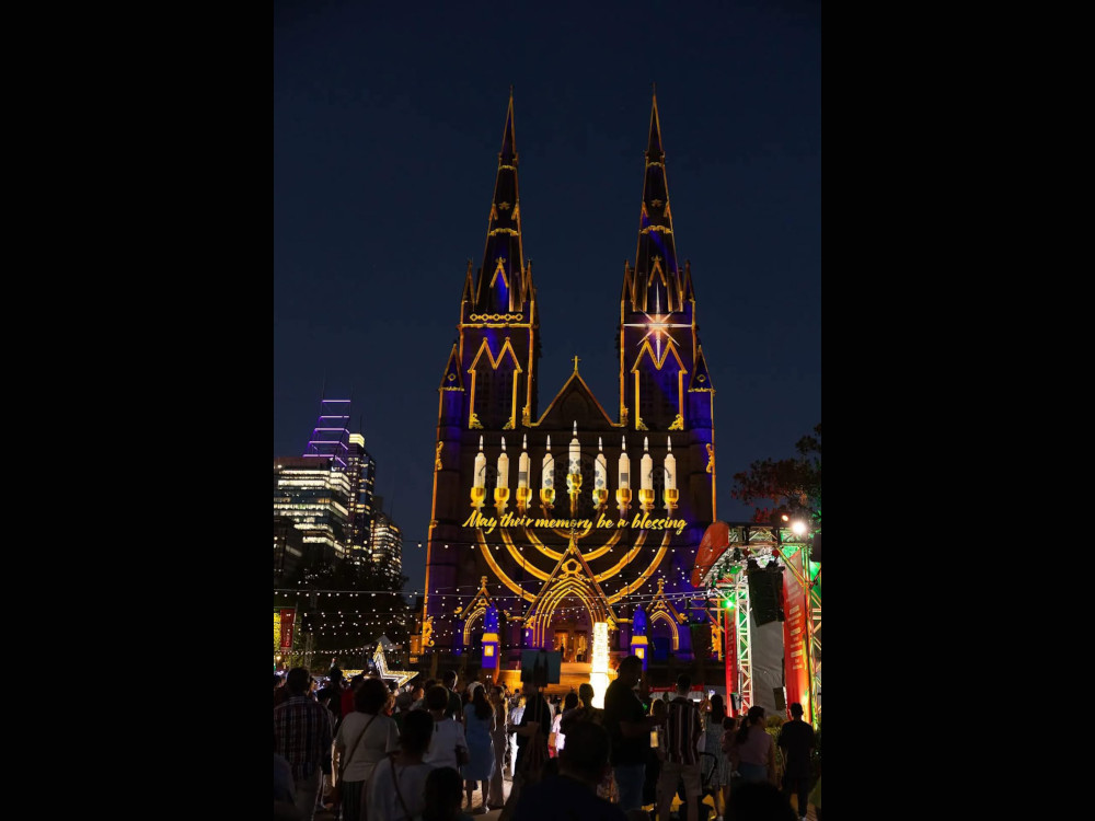 St Marys Menorah