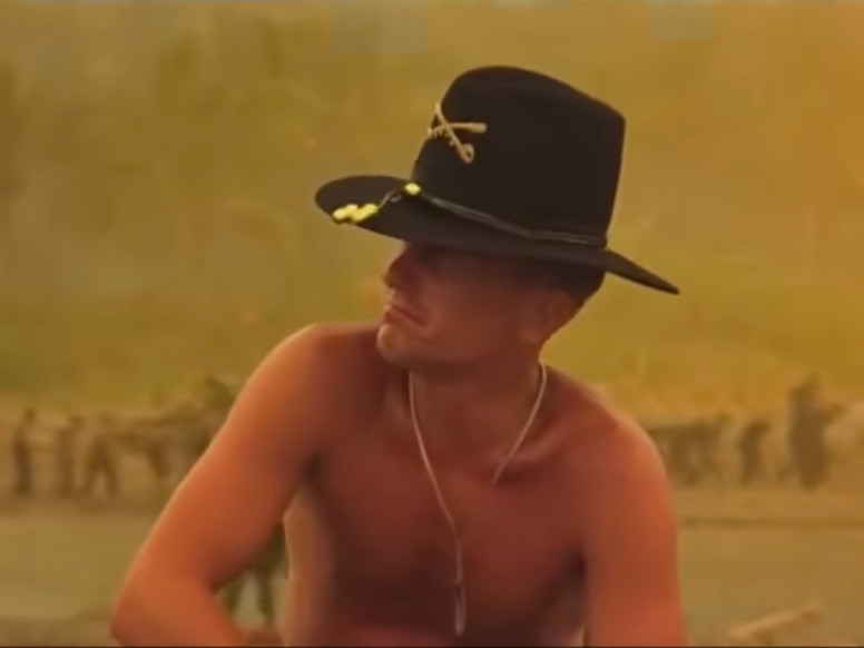 Robert Duvall as Lt Col Bill Kilgore in Apocalypse Now