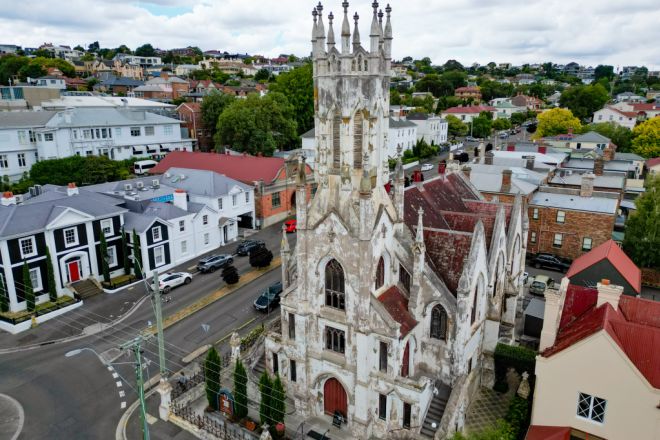 Ex Chalmers church for sale in Launceston