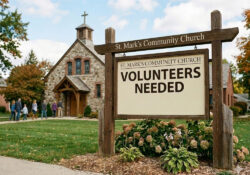 church volunteers AI