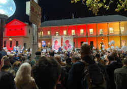 Barnaby Joyce addresses the Anti abortion rally June 2 2026