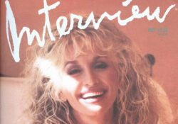 Dolly parton on the cover of Interview Magazine