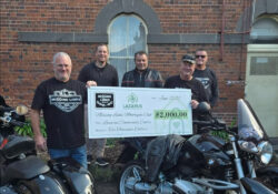 Local Bikies aid Lazarus centre Geelong