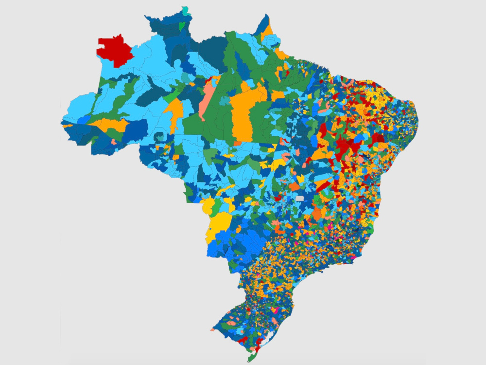 brazil map